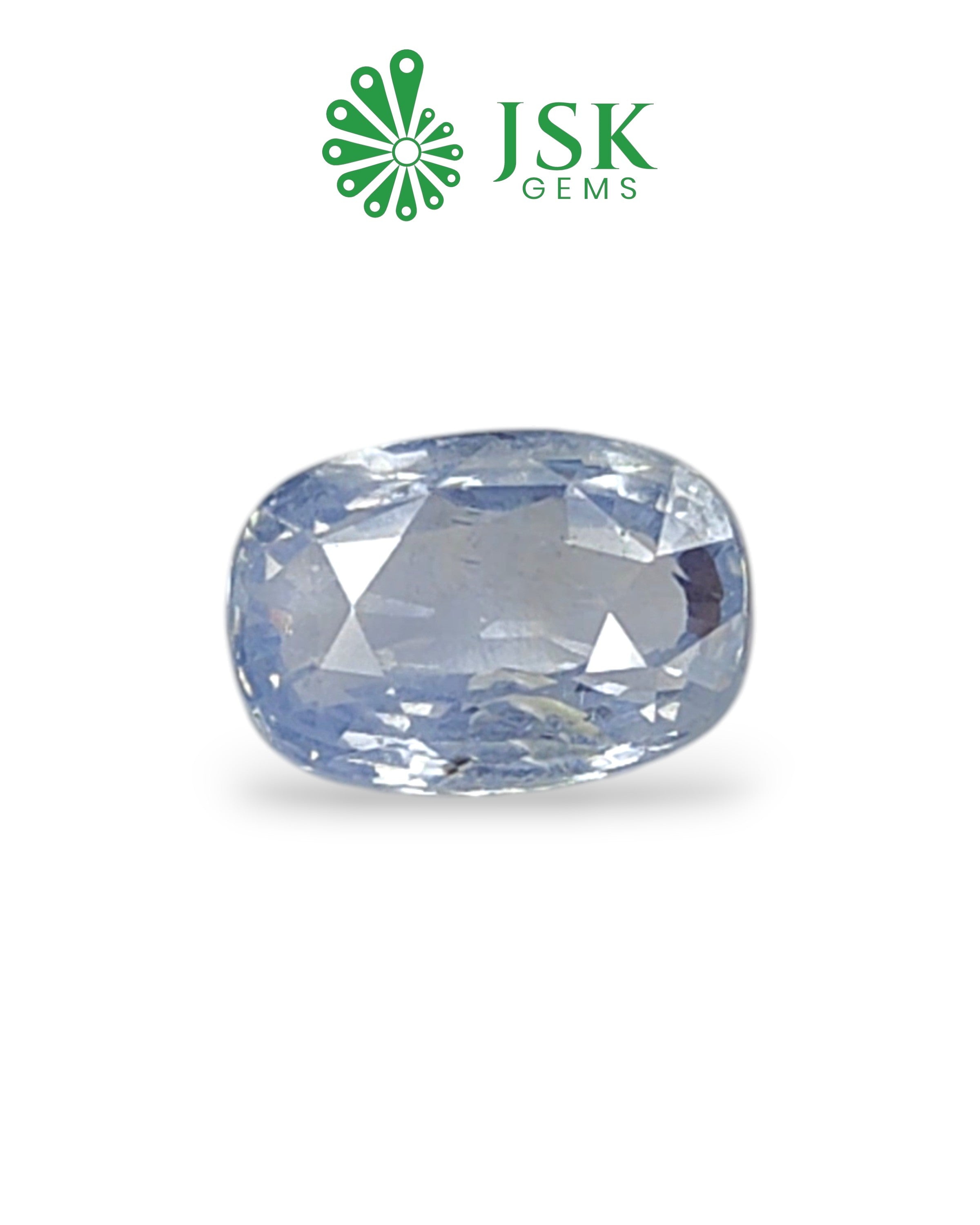 IIGJ Certified 5.08 Ct - 5.64 Ratti Natural Unheated Ceylon Blue Sapphire - Neelam