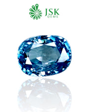 Top Grade 5.81 Ct - 6.45 Ratti Natural Blue Zircon