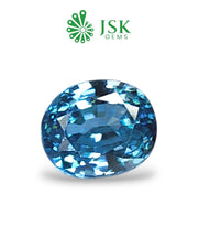 Top Grade 5.24 Ct - 5.82 Ratti  Natural Blue Zircon