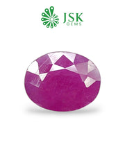 IIGJ Certified 9.87 Ct - 10.97 Ratti Unheated Untreated Natural Ruby Manik