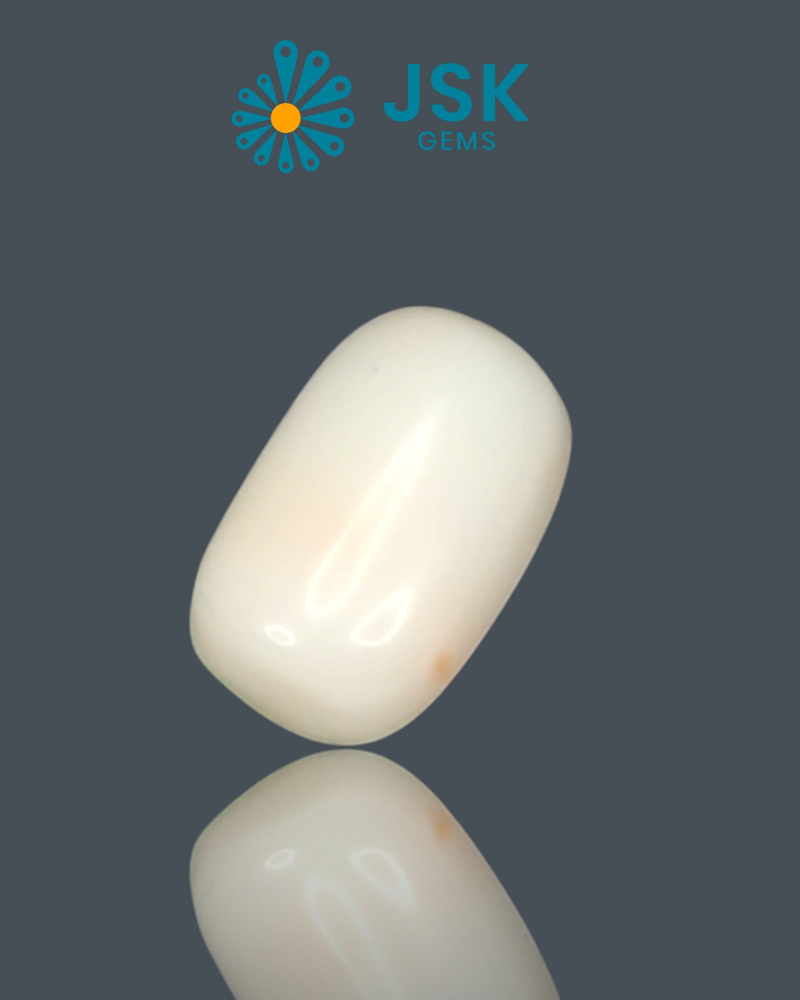 Premium Grade 4.91 Ct - 5.46 Ratti Natural White Coral/Safed Moonga