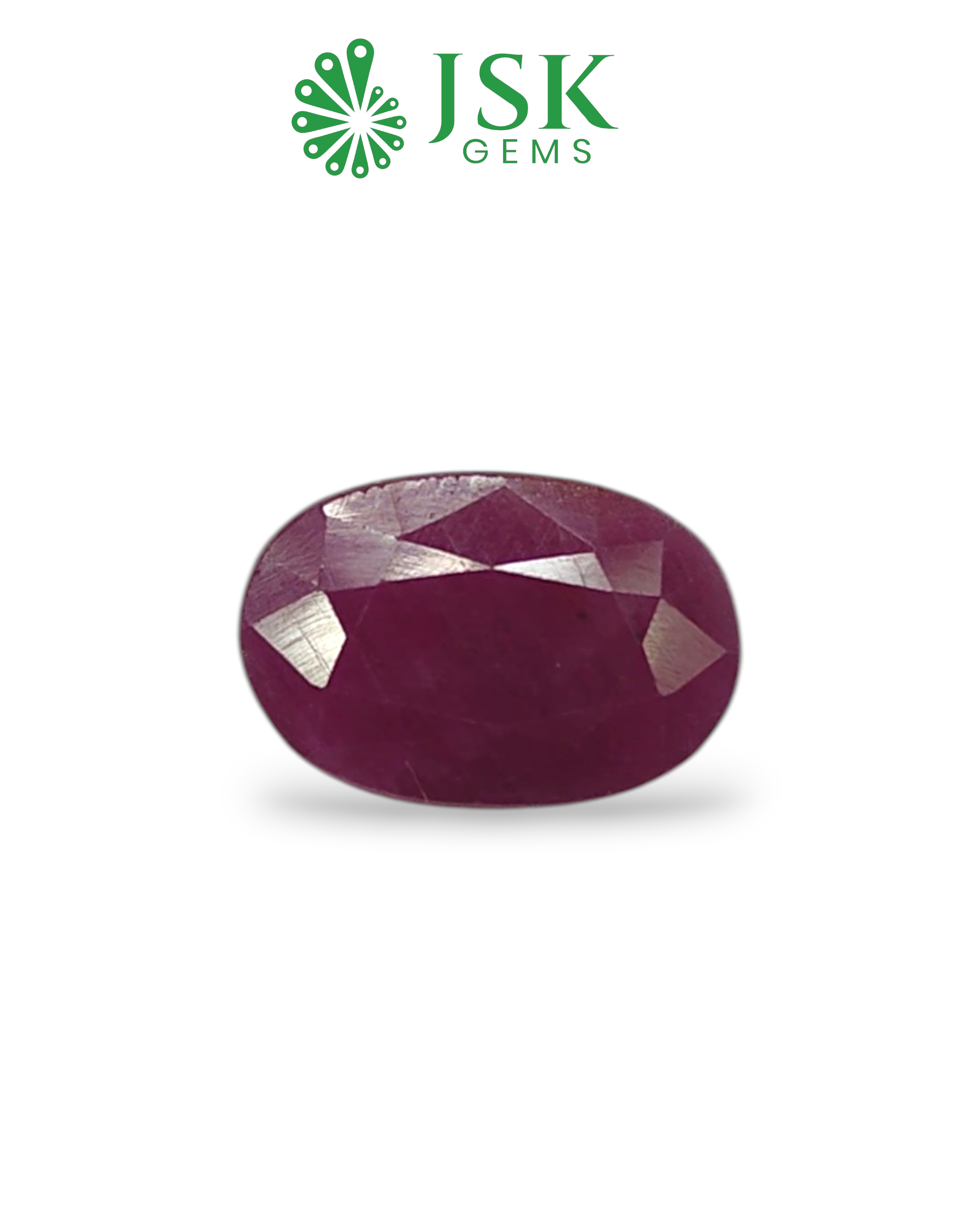 IIGJ Certified 5.68 Ct - 6.31 Ratti Unheated Untreated Natural Ruby Manik