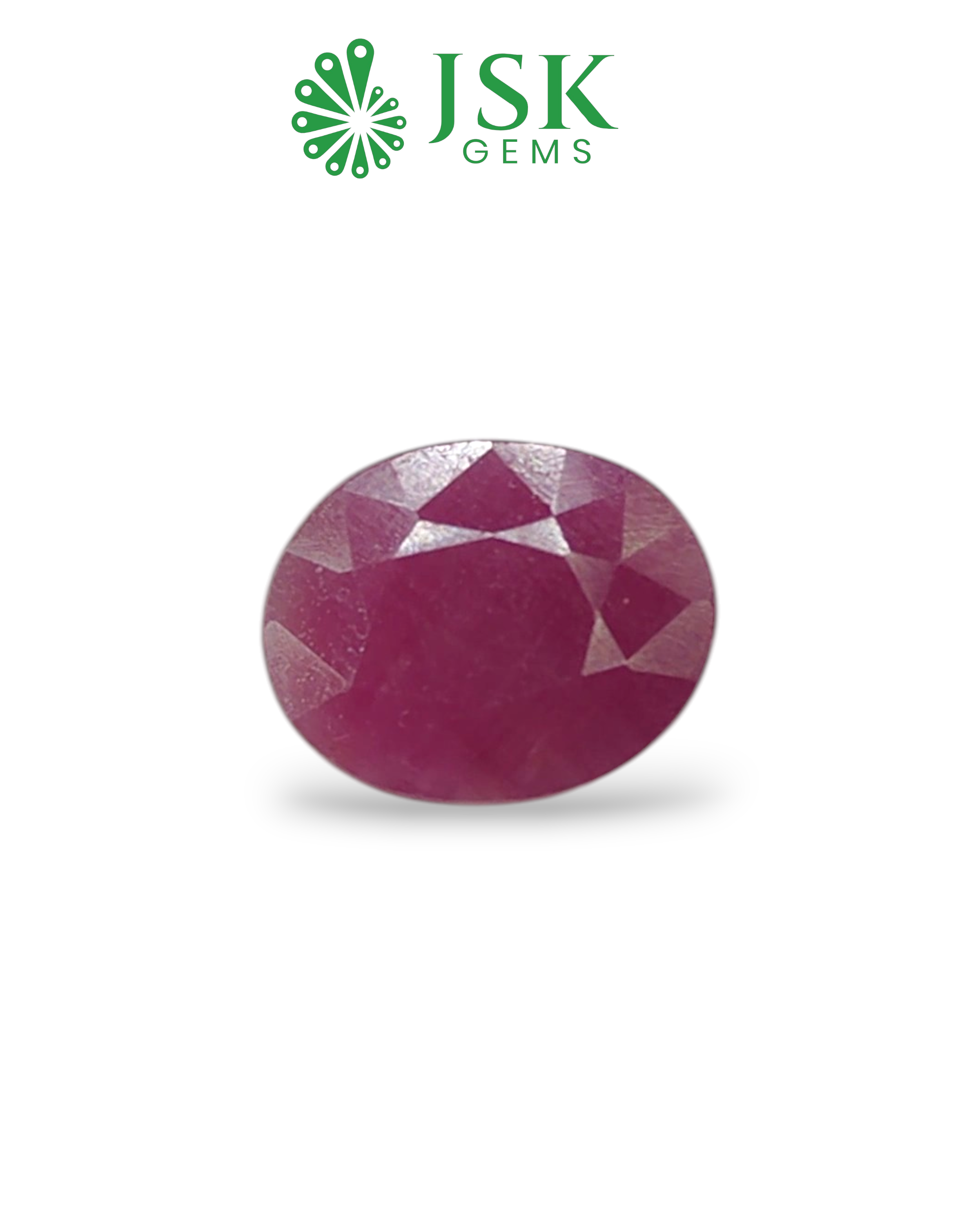 IIGJ Certified 4.89 Ct - 5.43 Ratti Unheated Untreated Natural Ruby Manik