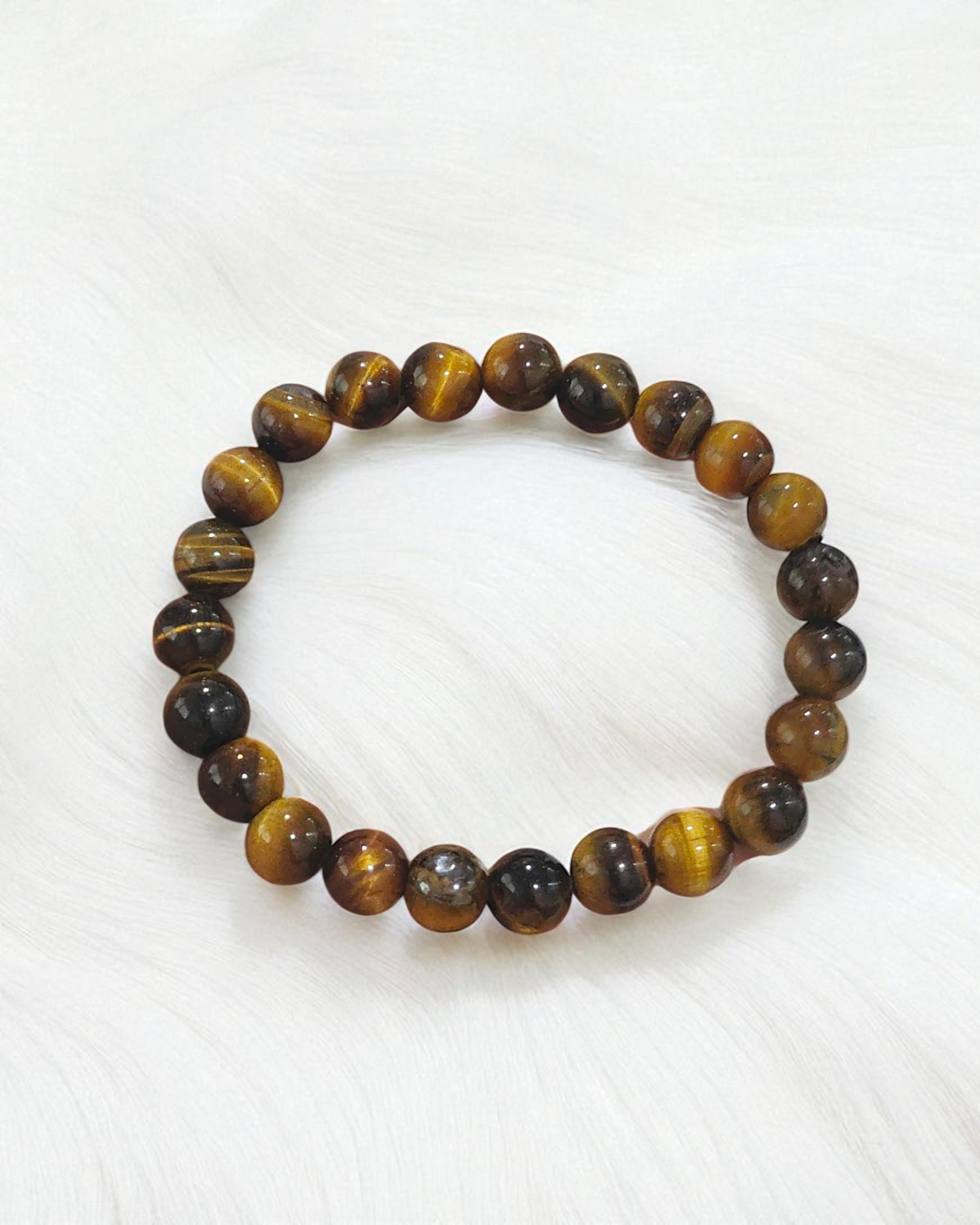 Natural Tiger Eye Bracelet – Protection, Strength & Confidence