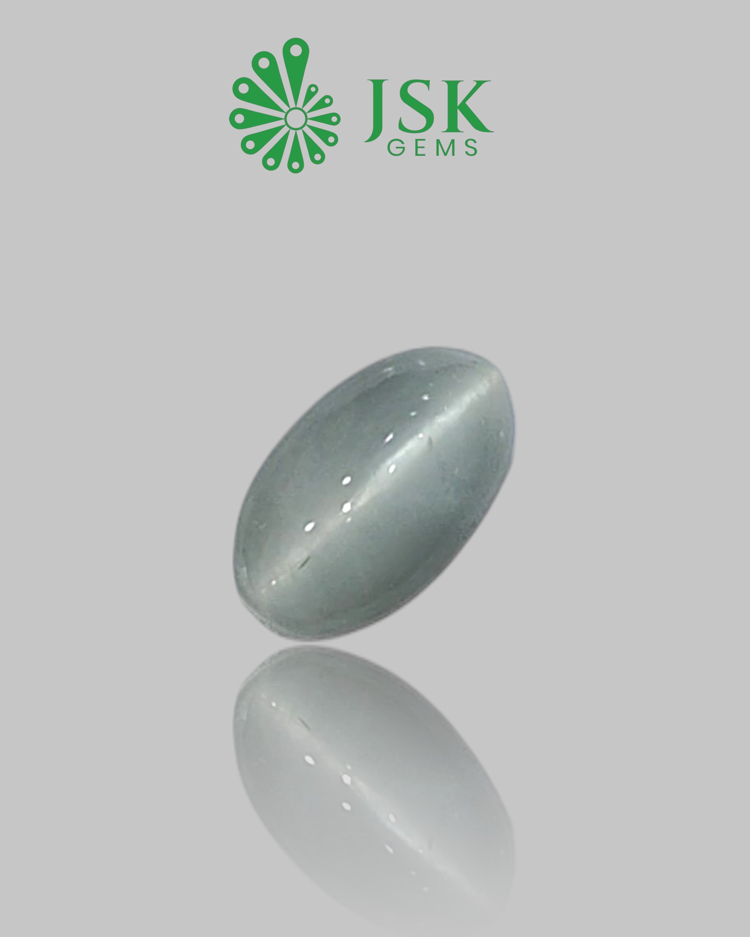 Premium Grade 7.03 Ct - 7.81 Ratti Natural Quartz Cat's Eye - Lehsuniya