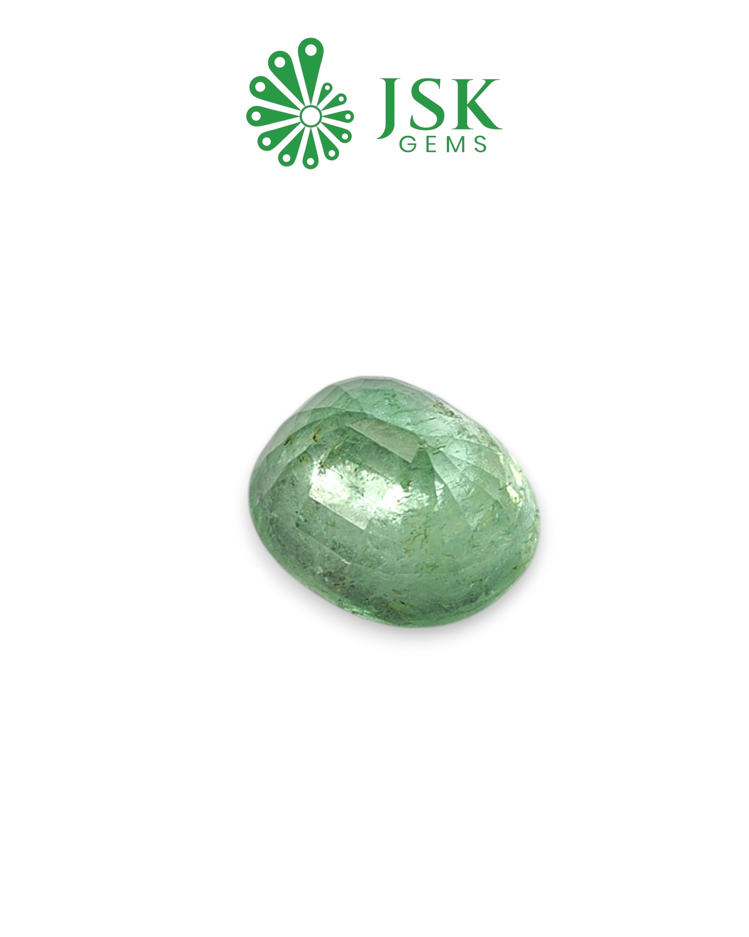 Top Grade 8.61 Ct - 9.56 Ratti Natural Colombian Emerald - Panna