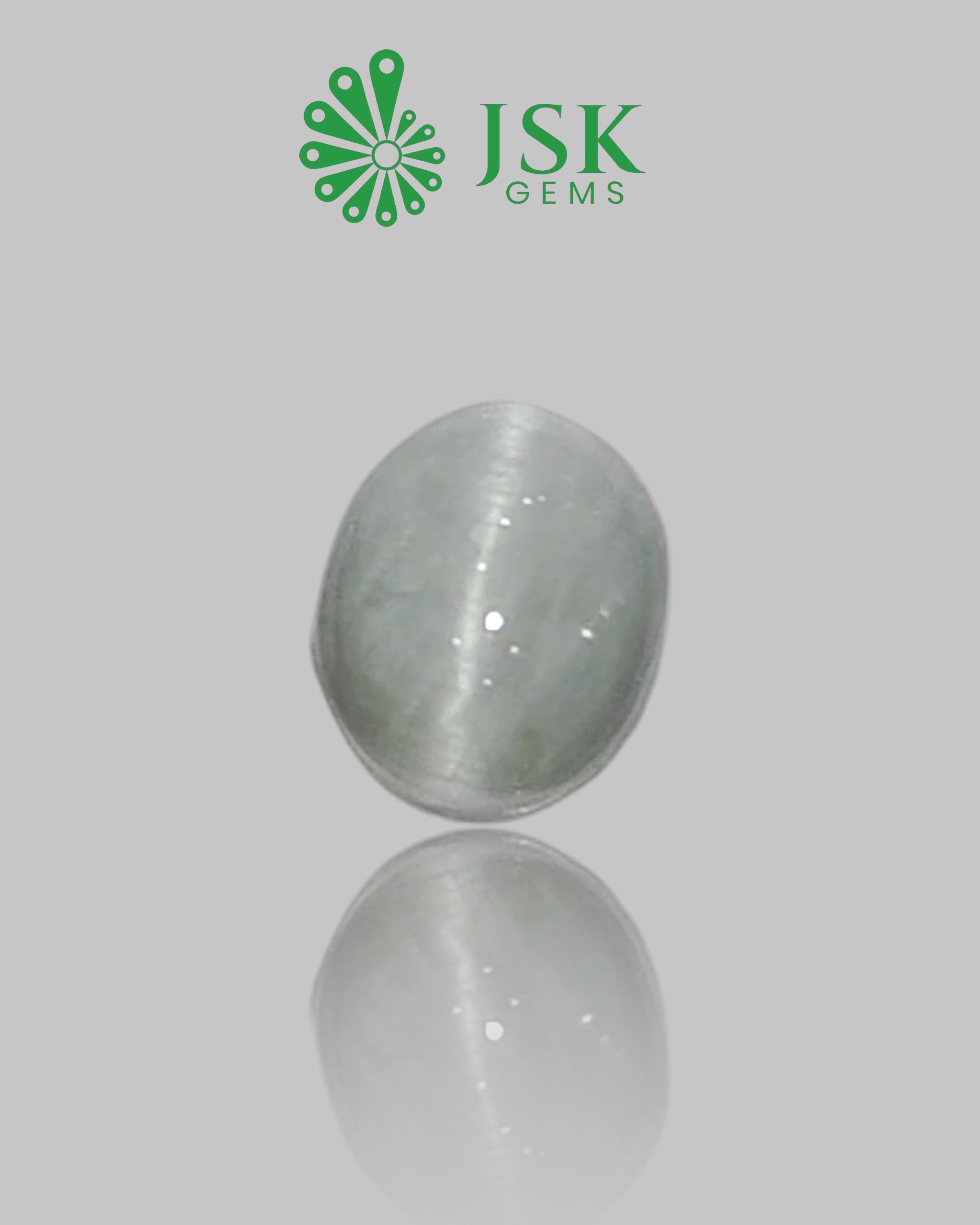 Premium Grade 5.70 Ct - 6.33 Ratti Natural Quartz Cat's Eye - Lehsuniya