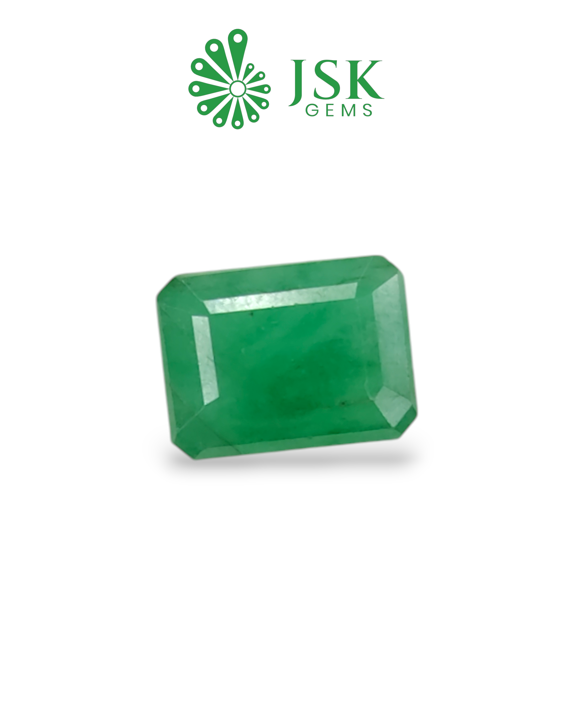 Premium Grade 4.80 Ct - 5.33 Ratti Natural Emerald - Panna