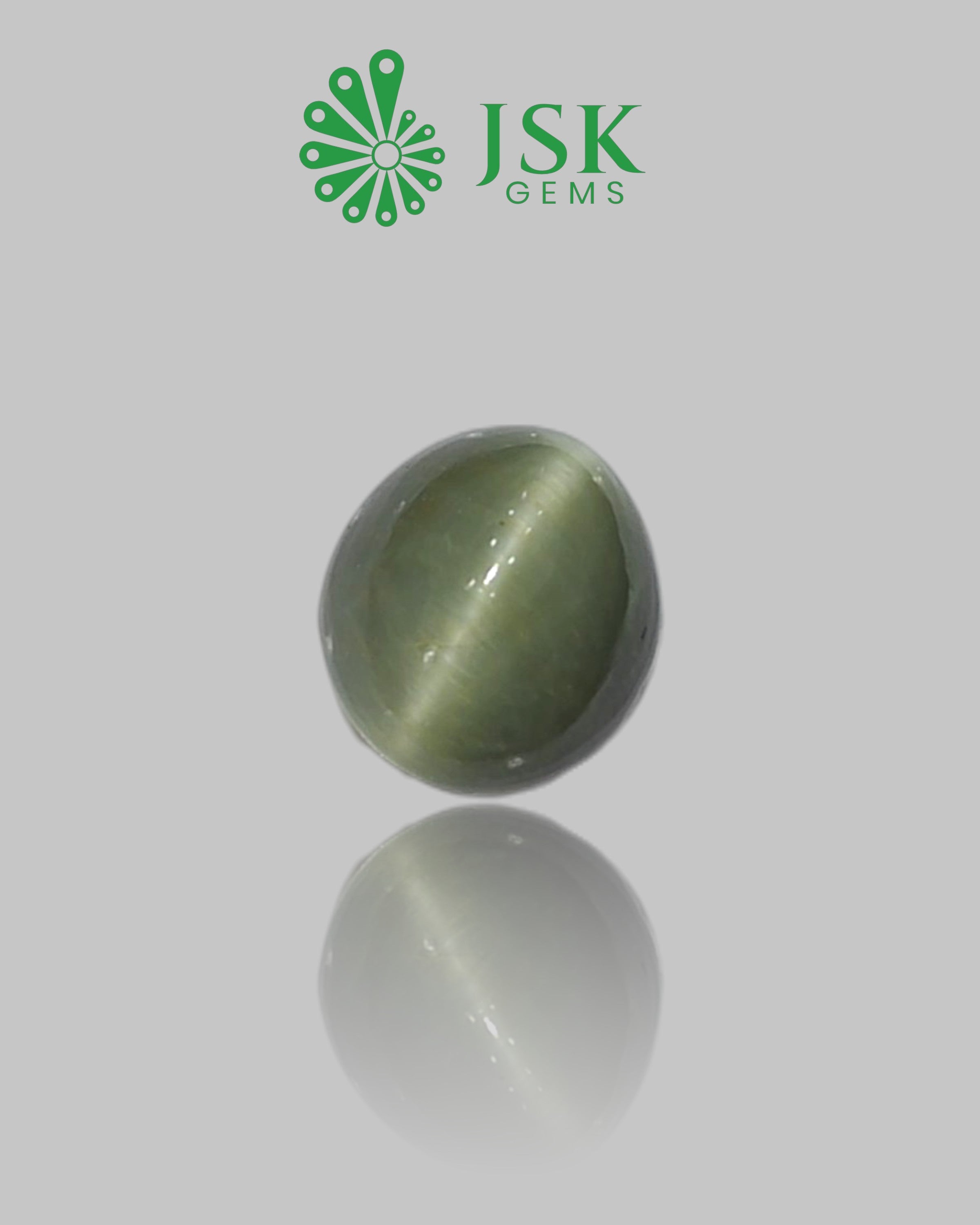 Premium Grade 6.14 Ct - 6.82 Ratti Natural Quartz Cat's Eye - Lehsuniya
