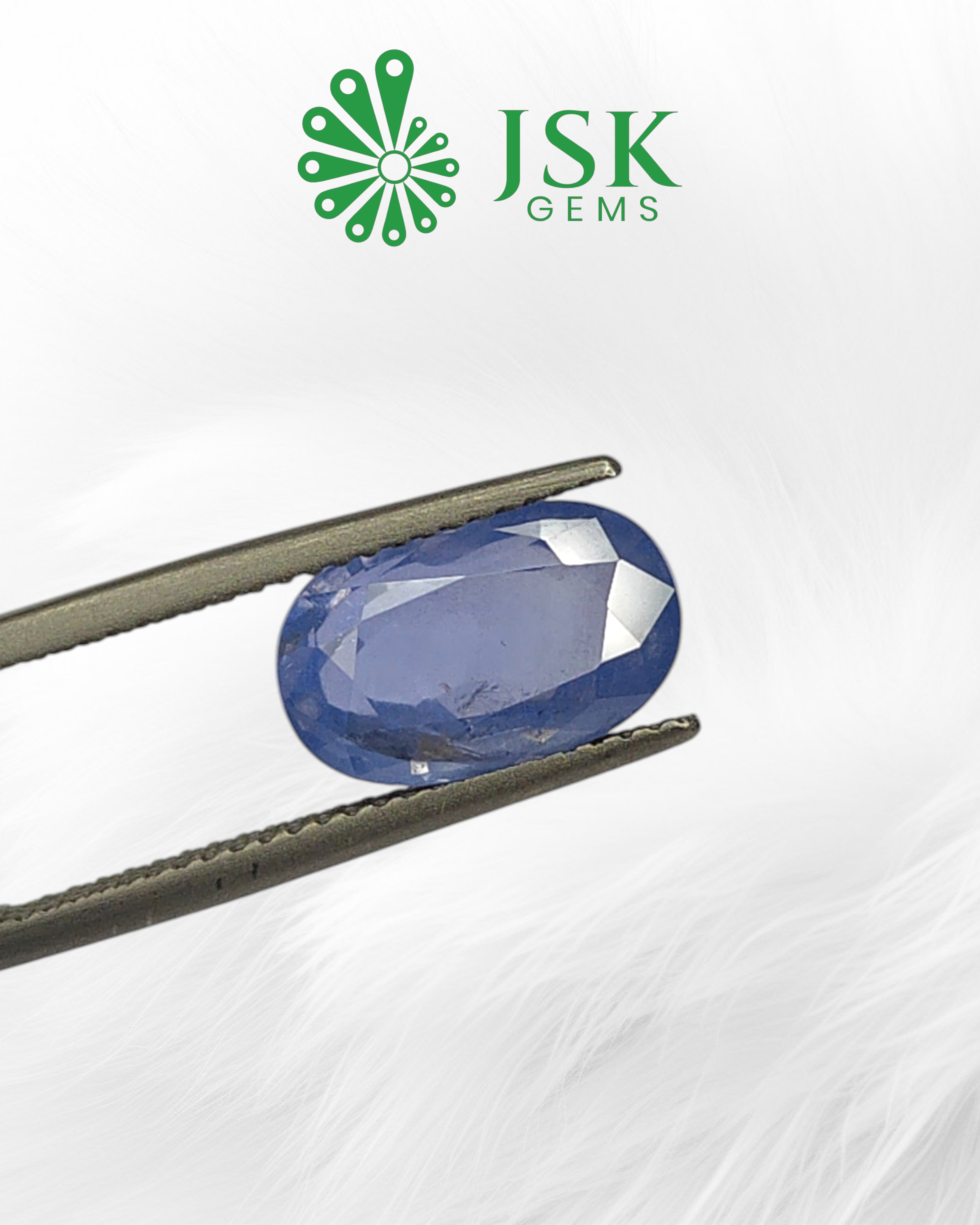 IIGJ Certified 4.50 Ct - 5 Ratti Natural Unheated Ceylon Blue Sapphire - Neelam