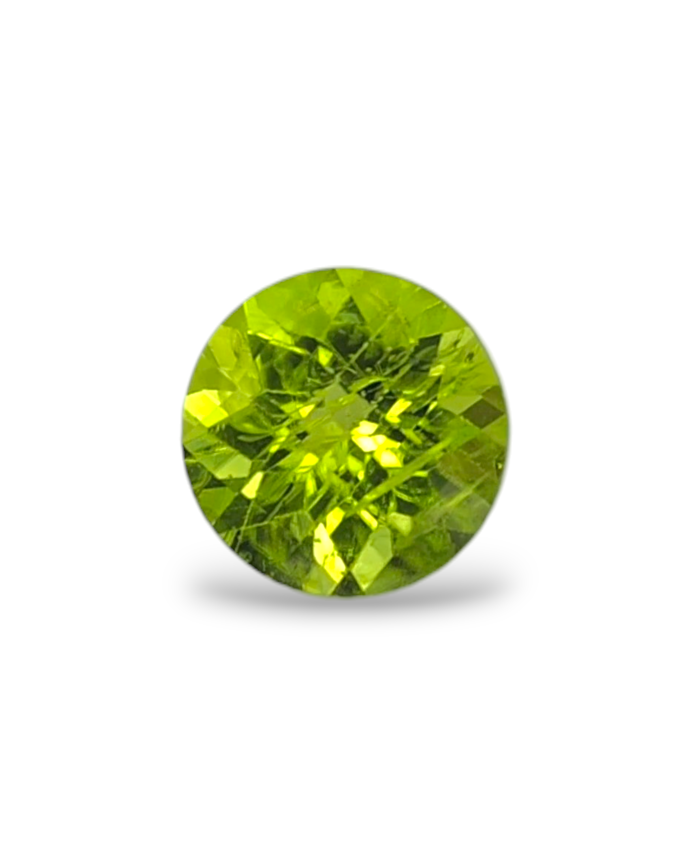 Top Grade 6.49 Ct - 7.21 Ratti Natural Peridot