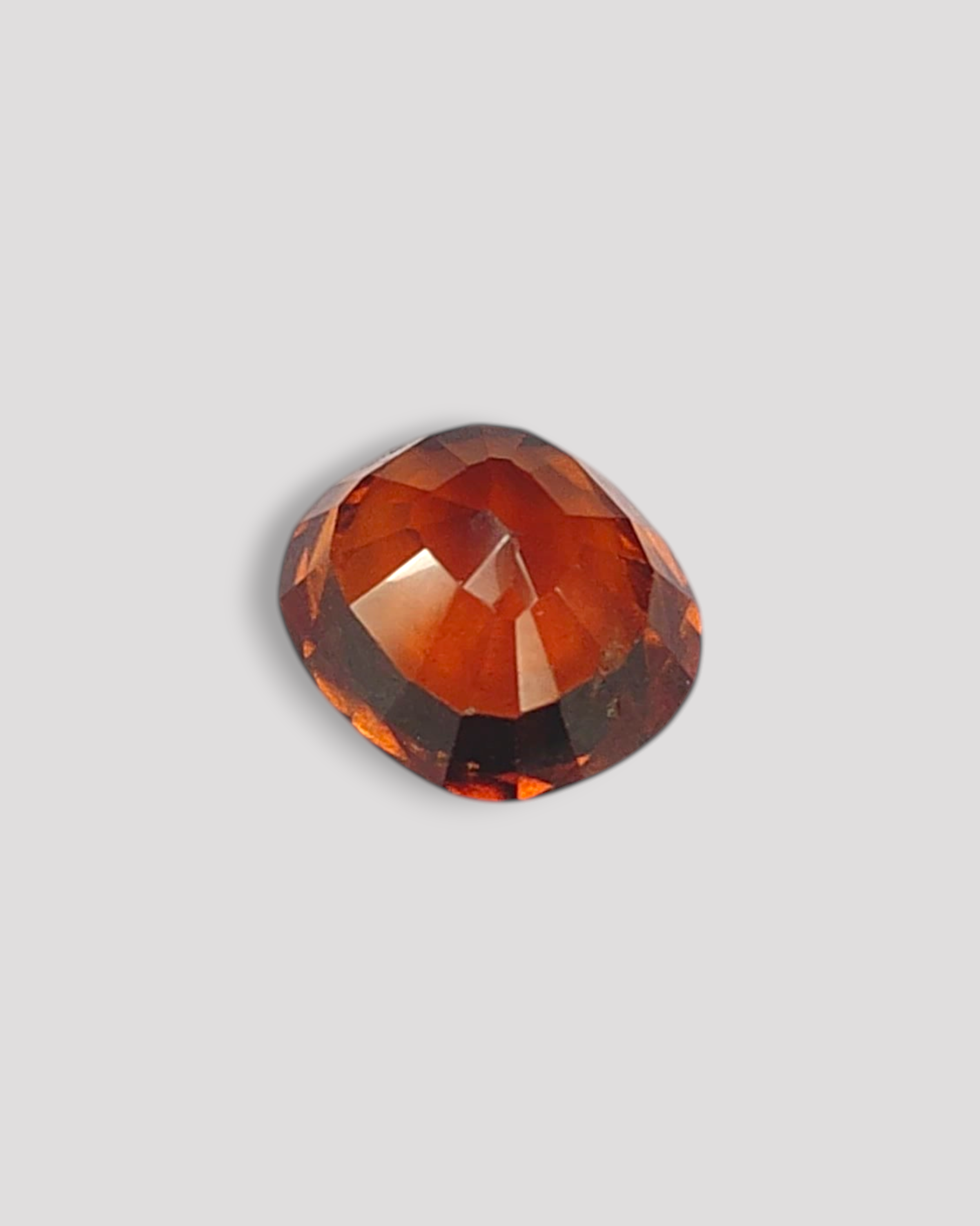 Top Grade 5.63 Ct - 6.25 Ratti Natural Ceylon Hessonite Garnet - Gomedh