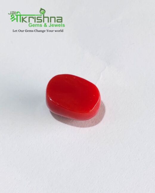 Premium Quality 14.97 Ct{16.42 Ratti} Natural Italian Red Coral/Laal Moong