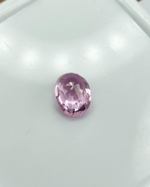 GTL CERTIFIED 2.33 CT{2.58 Ratti} NATURAL UNHEATED UNTREATED NATURAL PINK SAPPHIRE