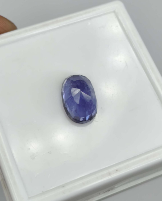 JTL CERTIFIED 5.34 CT{5.93 Ratti} NATURAL IOLITE/KAKA NEELI